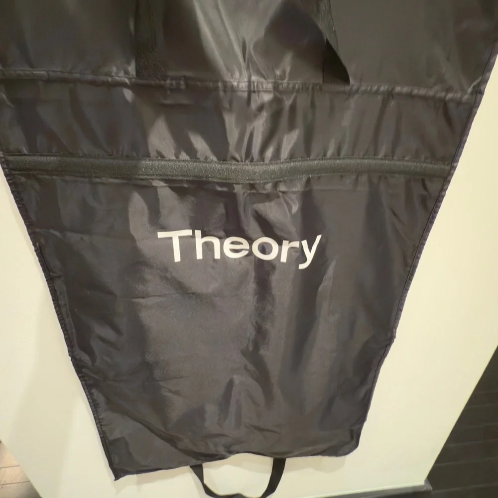 Theory Black Dress/ Garmet Bag 49 Feet x 23 Feet